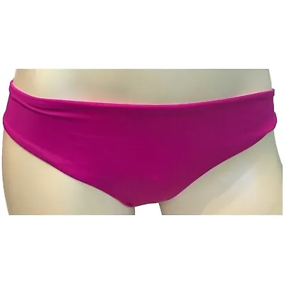 Victoria's Secret PINK Dark Pink Cheeky Hipster Swim Bottom S • $21.95