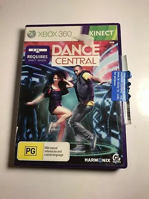 Dance Central Microsoft Xbox 360 2010 DVD Game • $9.95