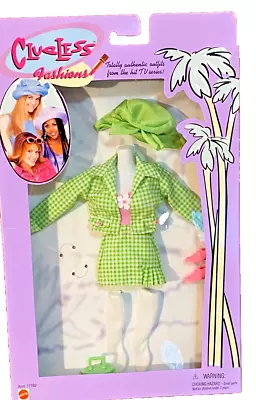 Clueless Movie Fashion Set 11.5 Doll Cher Green Check Suit Hat Bag Shoes • $42.74