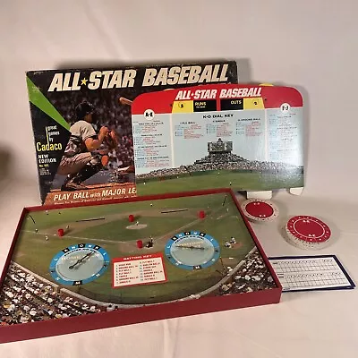 Cadaco 1968 All  Star Baseball Board Game Major League No. 183 • $29.99