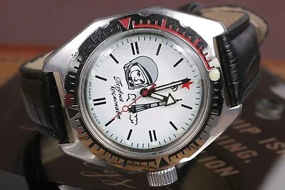 WristWatch Vostok Amphibian Yuri Gagarin Komandirskie Watch Soviet Watch • $143.75