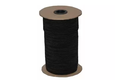 1/4 In. X 300 Ft. Black Elastic Bungee Shock Cord Stretch To 100% • $63.40