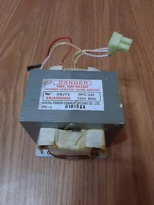 GE Microwave WB24X25398 Genuine OEM HIGH VOLTAGE TRANSFORMER Fits Others • $24.98