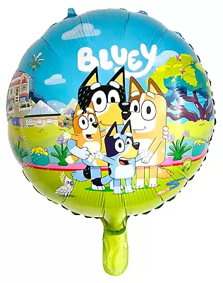 Bluey Bingo Balloon 18inch Foil Helium Quality Party Decoration • $3.50