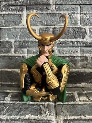 Marvel Avengers Loki MCU Villain 3D Bust Money Box Piggy Bank Toy Hard Plastic  • $24.49