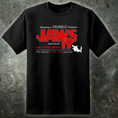 Jaws 19 Back To The Future Movie T Shirt Marty McFly Doc Emmett Brown Outatime • £19.99