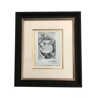 Henri Matisse Gold Fish 1911 -Signed- 1937 Vintage Plate Print • $80