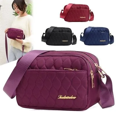 $15.71 • Buy Nylon Multi Pocket Cross-body Shoulder Bag Messenger Bag Handbag Bags