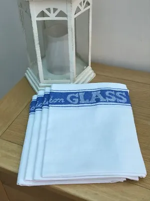 Union Linen Glass Cleaning Cloths - Pack Of 4 • £14.99