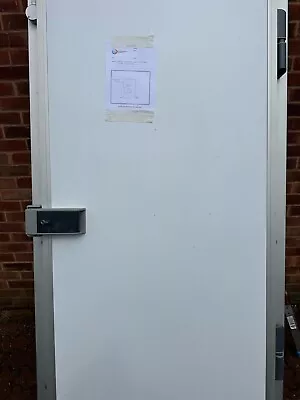 Coldroom - Walk In Freezer Door And Frame Complete - White.  • £75