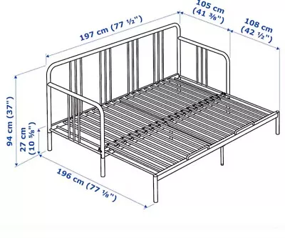 Ikea Trundle Bed • $90