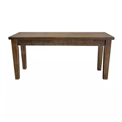 Best Master Transitional Solid Wood Dining Room Bench In Antique Natural Oak • $102