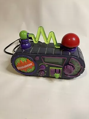 Vintage 90s 1995 Nickelodeon TimeBlaster N2000 Rise & Slime Alarm Clock Radio • $75