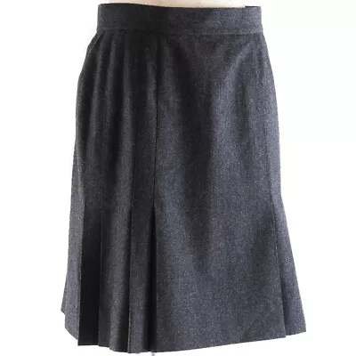 CHANEL Skirt P03474/V03532 Gray Wool/silk Women • £212.46