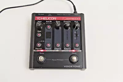 Tc Helicon Voicetone Correct Xt Vocal Processor Adaptive Tone Effects Pedal • $179