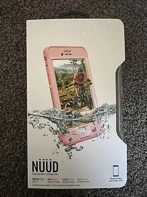 LifeProof Nuud For IPhone 6 Plus And IPhone 6s Plus Waterproof Case - Pink • $89
