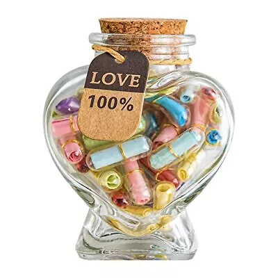 45 Pcs Love Capsules Message In A Glass Bottle For Birthday Valentines • $15.25