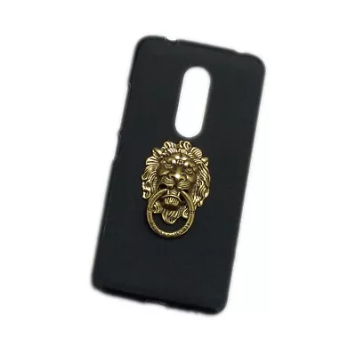 For ZTE Axon 7 3D Metal Lion Finger Ring Stand Holder Soft TPU Case Cover • $9.26