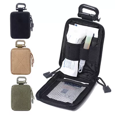 Molle Bag Tactical EDC Pouch Medical Organizer Pouch Military Wallet Small Bag • $7.99