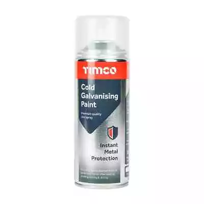 TIMCO Cold Galvanising Paint (380ml) Premium Quality Zinc Spray Quick Drying • £29.99