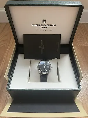 $700 • Buy Frederique Constant FC303B5B6 Index Analog Black Swiss Automatic Black Watch