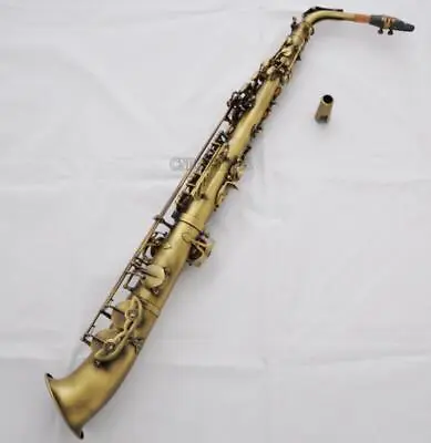 NEW Antique Straight Alto Saxophone Eb Saxello Sax High F# FREE SHIPPING • $999