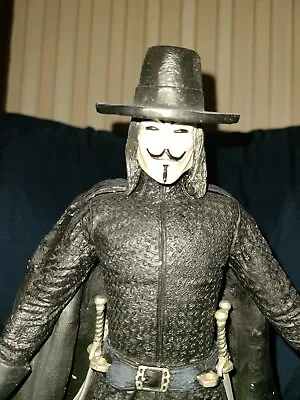 V For Vendetta * Resin Statue * NECA * DC Comics * LE  458/1500 • $169