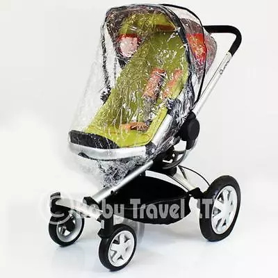 £14.95 • Buy Rain Cover Fit Silver Cross Surf Pram Pushchair & Carrycot Mode Zipped