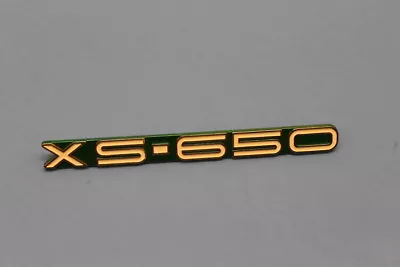 NOS Yamaha 1970 Yamaha XS650 XS1 Emblem Candy Green 256-21786-00 • $159.95