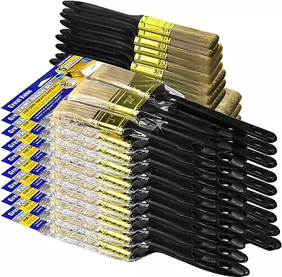 Great Andrew Paint Brushes 30 Pack Great Value Multi Use3INCH 2INCH 1.5INCH For • $37.75