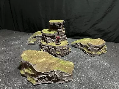 Wargaming Warhammer 40k Compatible Terrain Set Scenery Grassy Hills Fantasy • $80