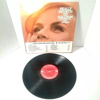 ED SULLIVAN ORCHESTRA CHORUS Really Big Hits 1970 Vinyl LP Radio Station Record • $17.93