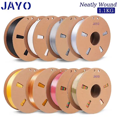 {BUY 3 PAY 2}JAYO PLA PETG PLA+ SILK TPU ABS 3D Printer Filament 1.75mm 1.1KG AU • $29.29