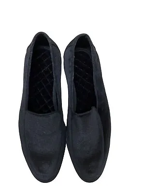 Mens Slip In Shoes  Velvet Upper Size 8 • £20