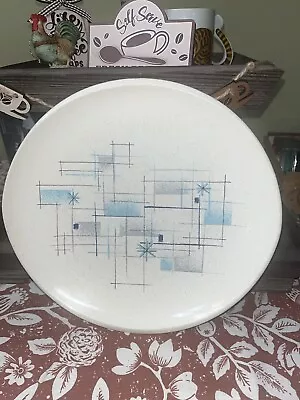 MCM FRANCISCAN Gladding McBean Atomic “Oasis”  10.5” Dinner Plate Mid Century • $19.99