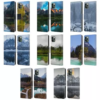 OFFICIAL PATRIK LOVRIN MAGICAL LAKES LEATHER BOOK CASE FOR APPLE IPHONE PHONES • $22.95