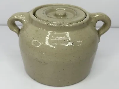 Vintage Medalta Potteries Stoneware Bean Pot Medicine Hat Alberta Canada • $21.93