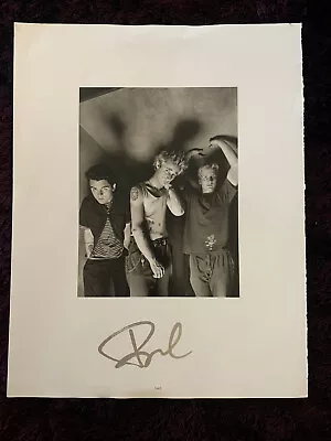 Billy Joe Armstrong Green Day Signed Autograph 11x14 Book Photo BAS Certified F4 • $179.99