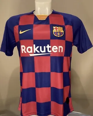 $600 • Buy Lionel Messi Autographed Barcelona 2019-2020 Jersey  + Coa