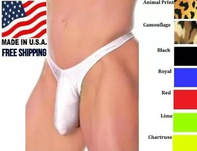 Mens Thong Underwear Swimsuit One Size Fits Most S - L (28-38) • $19.98