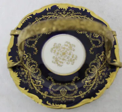 Coalport Bone China Anniversary Cobalt Blue Bon Bon Dish FREEPOST • £19.99