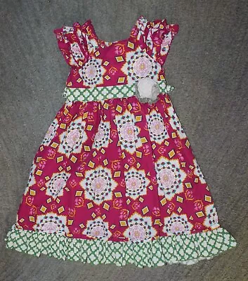 Mustard Pie Girls Short Sleeve Dress - Size 6X - EUC • $14.99