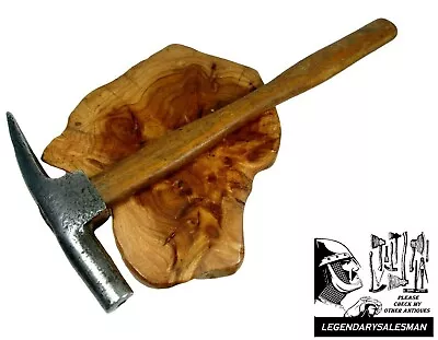 Hammer Tack Upholsterers Upholsterer Tool Antique Handle Puller Wood Claw • $31.14