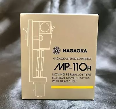 NAGAOKA MP-110H Moving Permalloy Type With Head Shell JAPAN [NEW] • $142.98
