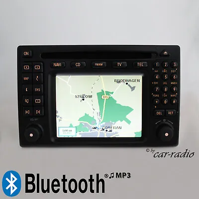 Genuine Mercedes W163 Comand 2.0 Bluetooth MP3 Radio A1638201489 CD Navigation • £315.47