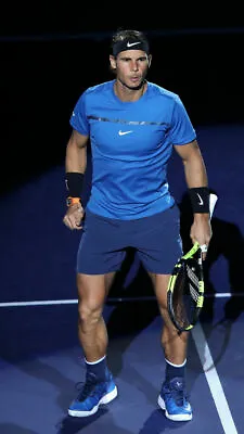 🔥Nike Court Rafa Nadal AeroReact Shirt Shanghai Masters 2017 Size L Large 🔥 • £99.95