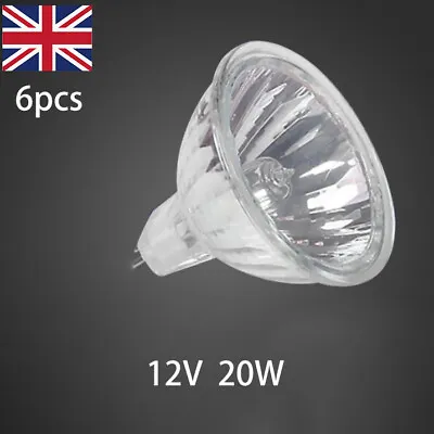2/4/6Pcs 2 Pin MR11 20W GU4 Halogen Reflector Spot Light Bulb Lamp 12V UV Filter • £5.19