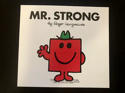 Mr Men Book 26 Of 48 - Mr. Strong - Roger Hargreaves Dean (white) Christmas Gift • £2.25