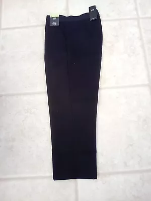 Bnwt Navy Blue High Rise Slim Cropped Trousers Size 10 12 & 20 Marks & Spencer • £13.99