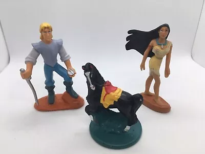 Disney Pocahantas Movie McDonald’s Toys Lot Of 3. Pocahontas John Smith Horse • $4.99